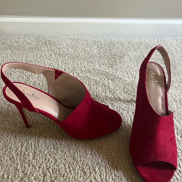 Charles by Charles David Red Pump - Picture 4 of 5